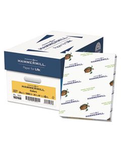 HAM103168CT COLORS PRINT PAPER, 20LB, 8.5 X 11, GOLDENROD, 500 SHEETS/REAM, 10 REAMS/CARTON