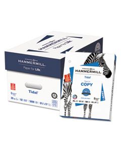 HAM162032 TIDAL PRINT PAPER, 92 BRIGHT, 3-HOLE, 20LB, 8.5 X 11, WHITE, 500 SHEETS/REAM, 10 REAMS/CARTON