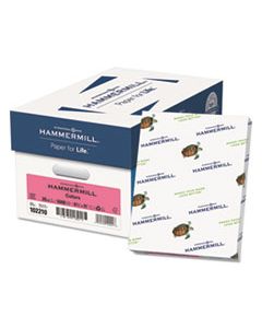 HAM102210CT COLORS PRINT PAPER, 20LB, 8.5 X 11, CHERRY, 500 SHEETS/REAM, 10 REAMS/CARTON