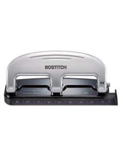 ACI2220 EZ SQUEEZE THREE-HOLE PUNCH, 20-SHEET CAPACITY, BLACK/SILVER