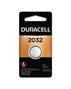 DURDL2032BPK LITHIUM COIN BATTERY, 2032, 6/BOX