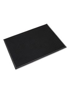 CWNMAFG62BK MAT-A-DOR ENTRANCE/ANTIFATIGUE MAT, RUBBER, 36 X 72, BLACK