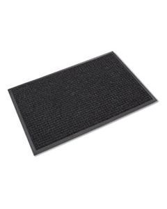 CWNSSR046CH SUPER-SOAKER WIPER MAT WITH GRIPPER BOTTOM, POLYPROPYLENE, 45 X 68, CHARCOAL