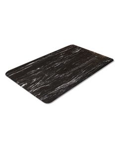 CWNCU3660BK CUSHION-STEP SURFACE MAT, 36 X 60, MARBLEIZED RUBBER, BLACK