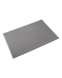 CWNFL2436GY RIBBED VINYL ANTI-FATIGUE MAT, 24 X 36, GRAY