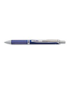 PENBL407CA ENERGEL ALLOY RT RETRACTABLE GEL PEN, MEDIUM 0.7MM, BLACK INK, BLUE BARREL