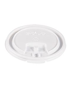 SCCLB3101 LIFT BACK AND LOCK TAB CUP LIDS, FITS 10 OZ CUPS, WHITE, 100/SLEEVE, 10 SLEEVES/CARTON