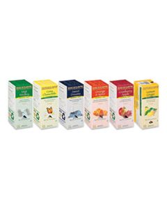 BTC17578 ASSORTED TEA PACKS, SIX FLAVORS, 28/BOX, 168/CARTON