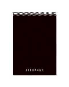 TOP63753 DOCKET GOLD PLANNER & PROJECT PLANNER, COLLEGE, BLACK, 8.5 X 11.75, 70 SHEETS