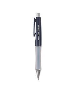 PIL36101 DR. GRIP RETRACTABLE BALLPOINT PEN, MEDIUM 1MM, BLUE INK, NAVY BARREL