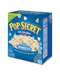 DFD28781 MICROWAVE POPCORN, HOMESTYLE, 1.2 OZ BAGS, 12/BOX