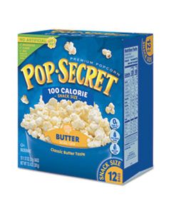 DFD27182 MICROWAVE POPCORN, BUTTER, 1.2 OZ BAGS, 12/BOX