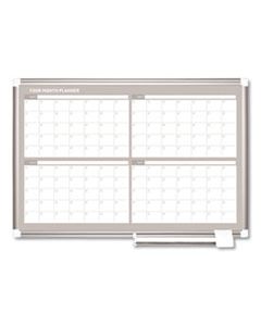 BVCGA03105830 4 MONTH PLANNER, 36X24, ALUMINUM FRAME