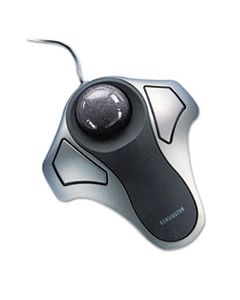 KMW64327 ORBIT OPTICAL TRACKBALL MOUSE, USB 2.0, LEFT/RIGHT HAND USE, BLACK/SILVER