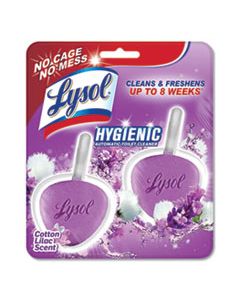 RAC83722 HYGIENIC AUTOMATIC TOILET BOWL CLEANER, COTTON LILAC, 2/PACK