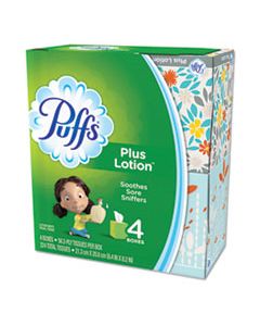 PGC34899CT PLUS LOTION FACIAL TISSUE, 1-PLY, WHITE, 56 SHEETS/BOX, 24 BOXES/CARTON