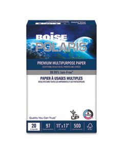 CASPOL1117 POLARIS PREMIUM MULTIPURPOSE PAPER, 97 BRIGHT, 20LB, 11 X 17, WHITE, 500 SHEETS/REAM, 5 REAMS/CARTON