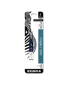 ZEB85522 F-REFILL, FINE POINT, BLUE INK, 2/PACK