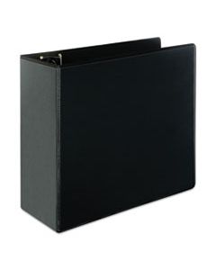 UNV20998 SLANT-RING VIEW BINDER, 3 RINGS, 5" CAPACITY, 11 X 8.5, BLACK