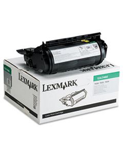 LEX12A7460 12A7460 RETURN PROGRAM TONER, 5000 PAGE-YIELD, BLACK