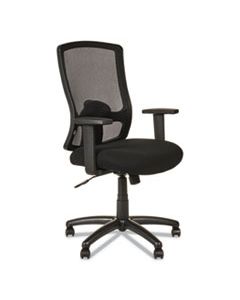 ALEET4117B ALERA ETROS SERIES HIGH-BACK SWIVEL/TILT CHAIR, SUPPORTS UP TO 275 LBS., BLACK SEAT/BLACK BACK, BLACK BASE