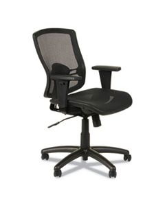 ALEET4218 ALERA ETROS SERIES SUSPENSION MESH MID-BACK SYNCHRO TILT CHAIR, SUPPORTS UP TO 275 LBS., BLACK SEAT/BLACK BACK, BLACK BASE