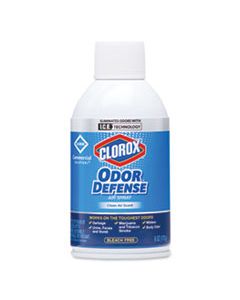 CLO31710EA COMMERCIAL SOLUTIONS ODOR DEFENSE WALL MOUNT REFILL, CLEAN AIR SCENT, 6 OZ