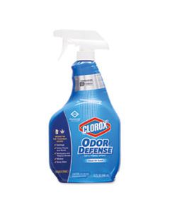 CLO31708EA COMMERCIAL SOLUTIONS ODOR DEFENSE AIR/FABRIC SPRAY, CLEAN AIR SCENT, 32 OZ BOTTLE