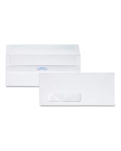 QUA21318 REDI-SEAL ENVELOPE, #10, COMMERCIAL FLAP, REDI-SEAL CLOSURE, 4.13 X 9.5, WHITE, 500/BOX