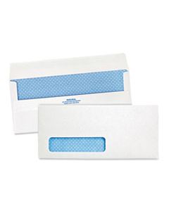 QUA21418 REDI-SEAL ENVELOPE, #10, COMMERCIAL FLAP, REDI-SEAL CLOSURE, 4.13 X 9.5, WHITE, 500/BOX