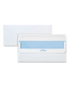 QUA11218 REDI-SEAL ENVELOPE, #10, COMMERCIAL FLAP, REDI-SEAL CLOSURE, 4.13 X 9.5, WHITE, 500/BOX