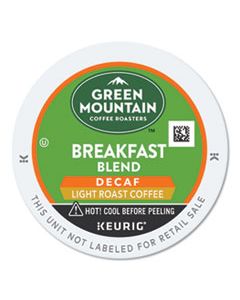 GMT7522 BREAKFAST BLEND DECAF COFFEE K-CUPS, 24/BOX