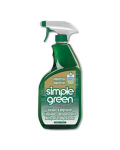 SMP13012 SIMPLE GREEN INDUSTRIAL CLEANER AND DEGREASER, CONCENTRATED, 24 OZ SPRAY BOTTLE