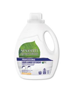 SEV44724EA LIQUID LAUNDRY DETERGENT, FREE AND CLEAR, 66 LOADS, 100OZ BOTTLE