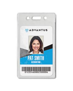 AVT75451 PROXIMITY ID BADGE HOLDER, VERTICAL, 2 3/8W X 3 3/8H, CLEAR, 50/PACK