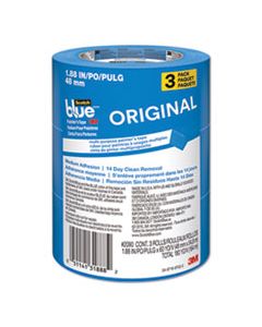 MMM209048EVP ORIGINAL MULTI-SURFACE PAINTER'S TAPE, 3" CORE, 1.88" X 60 YDS, BLUE, 3/PACK