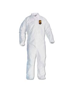 KCC44315 A40 ELASTIC-CUFF AND ANKLES COVERALLS, WHITE, 2X-LARGE, 25/CASE