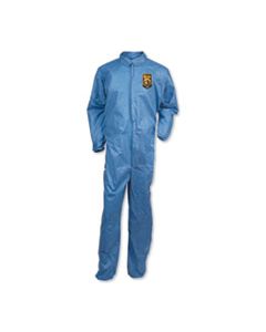 KCC58503 A20 BREATHABLE PARTICLE PROTECTION COVERALLS, LARGE, BLUE, 24/CARTON