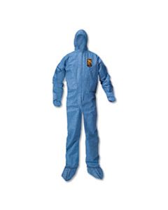 KCC58526 A20 ELASTIC BACK WRIST/ANKLE, HOOD/BOOTS COVERALLS, 3X-LARGE, BLUE, 20/CARTON