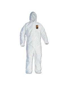 KCC41505 A45 PREP AND PAINT COVERALLS, WHITE, LARGE, 25/CARTON