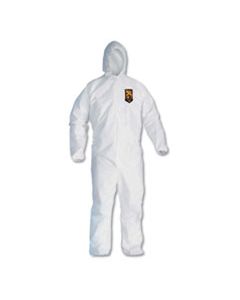 KCC49115 A20 BREATHABLE PARTICLE PROTECTION COVERALLS, ZIP CLOSURE, 2X-LARGE, WHITE