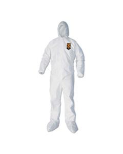 KCC41518 A45 PREP & PAINT COVERALLS, WHITE, 3X-LARGE, 25/CARTON