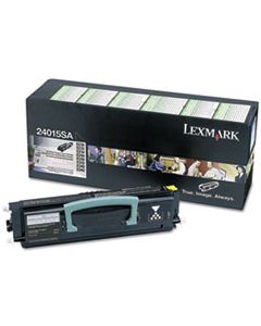 LEX24015SA 24015SA RETURN PROGRAM TONER, 2500 PAGE-YIELD, BLACK