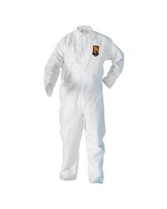 KCC49007 A20 BREATHABLE PARTICLE PROTECTION COVERALLS, 4X-LARGE, WHITE, 20/CARTON