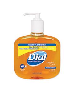 DIA80790EA GOLD ANTIMICROBIAL LIQUID HAND SOAP, FLORAL FRAGRANCE, 16 OZ PUMP BOTTLE