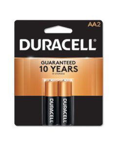 DURMN1500B2Z COPPERTOP ALKALINE AA BATTERIES, 2/PACK