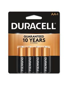 DURMN1500B4Z COPPERTOP ALKALINE AA BATTERIES, 4/PACK