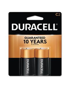 DURMN1400B2Z COPPERTOP ALKALINE C BATTERIES, 2/PACK