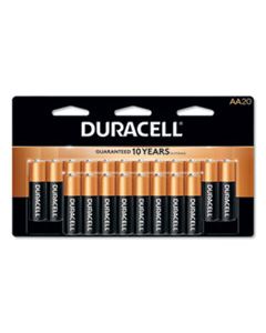 DURMN1500B20Z COPPERTOP ALKALINE AA BATTERIES, 20/PACK