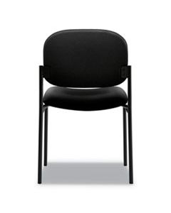 BSXVL606VA10 VL606 STACKING GUEST CHAIR WITHOUT ARMS, BLACK SEAT/BLACK BACK, BLACK BASE